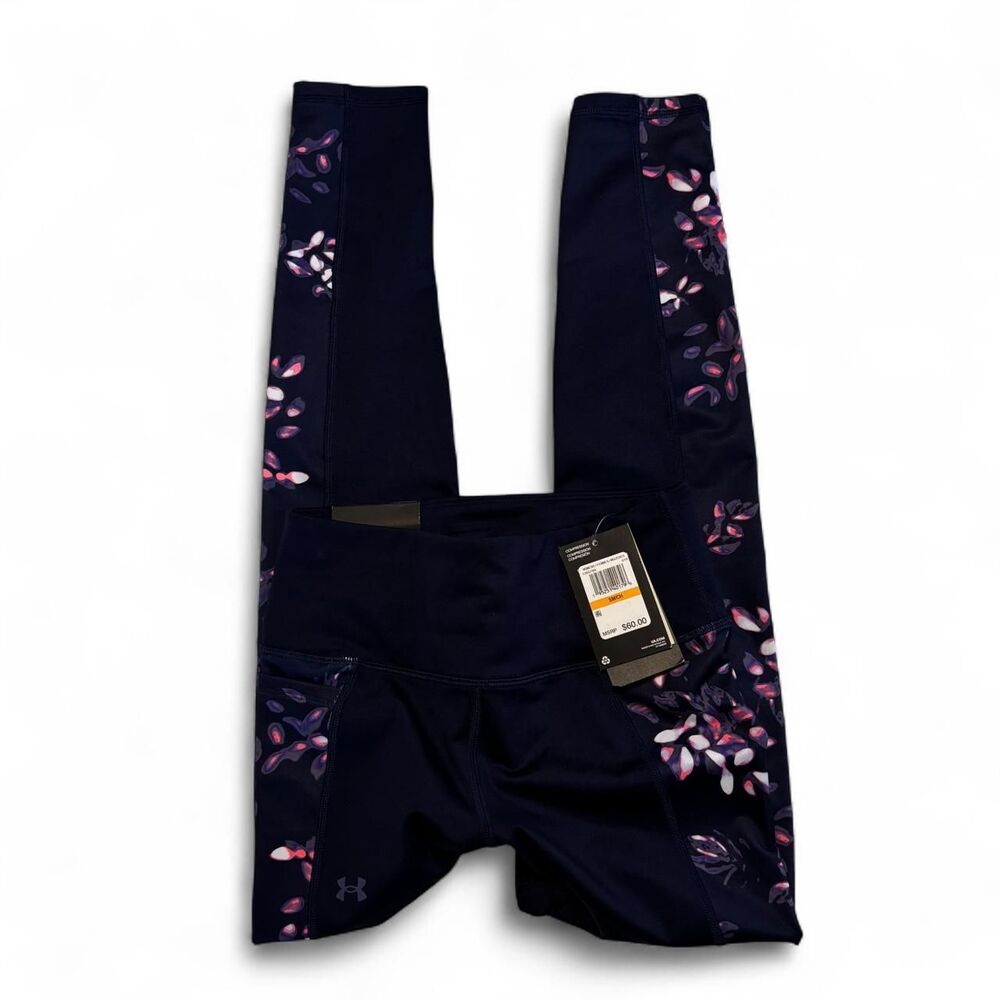 Under-armour Women's Navy and Blue Leggings